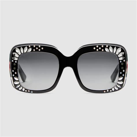 latest gucci sunglasses 2020|Gucci bedazzled sunglasses.